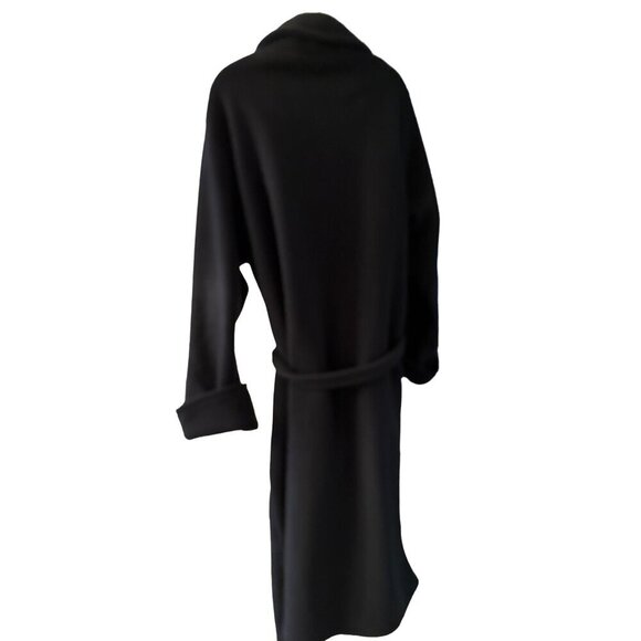 Lands End Mens Polartec Fleece Robe Belted Size 38-40 Made In USA Warm & Comfort - Picture 3 of 6